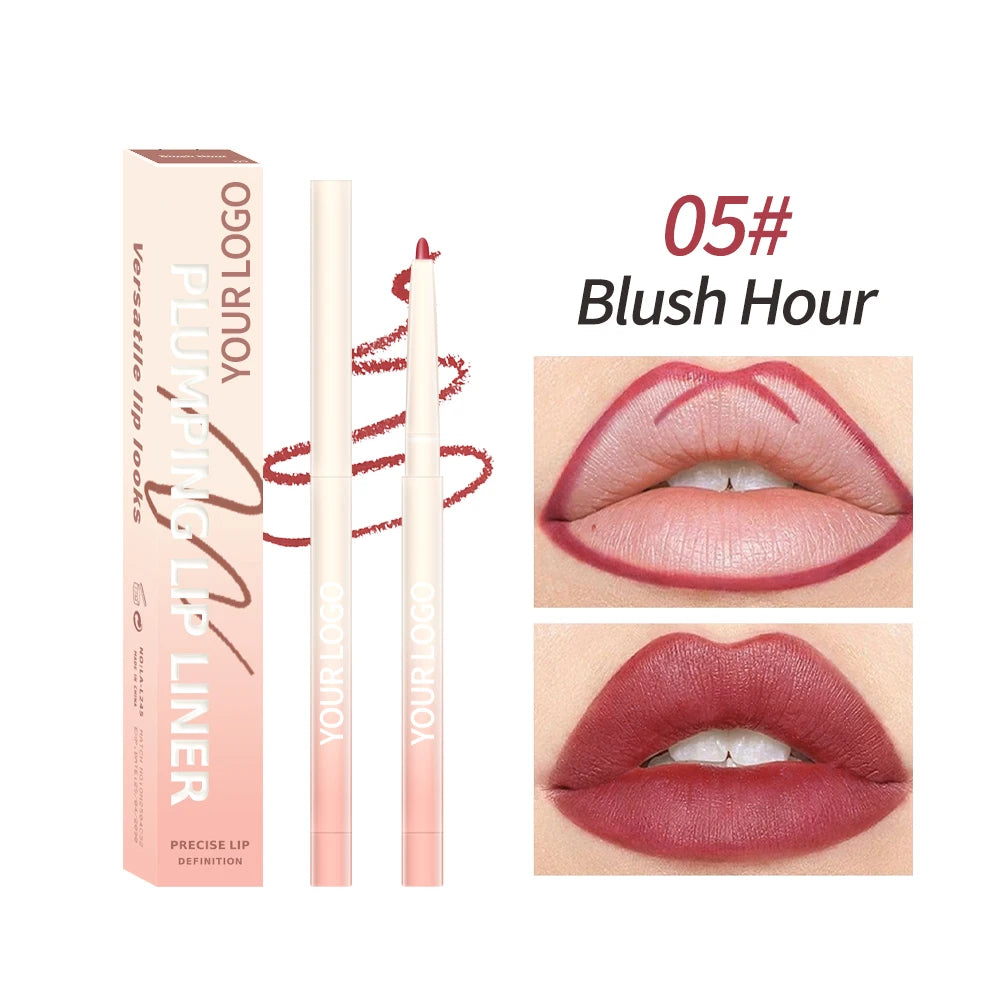 Laxo.hu 05# Blush Hour ajakceruza, előtte-utána hatás, rózsás szín, precíz ajakkontúr