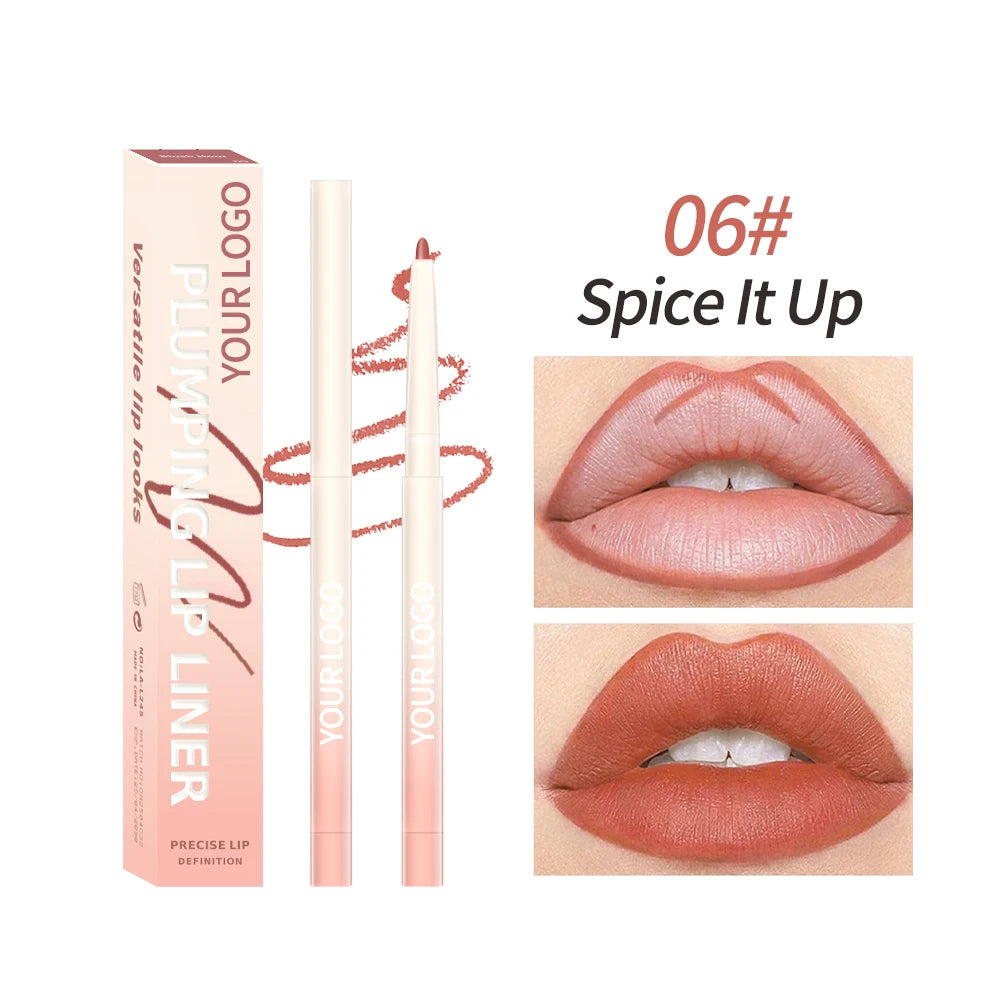 Plumping ajakceruza 06# Spice It Up árnyalat, ajak smink elől és dobozban, Laxo.hu